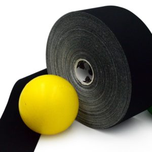 Biomechanical Tape - Athlos Supreme - 7.5 cm x 32 m - Special Edition for SPORTS & Performance by Rockford Kinesiology - Black Color