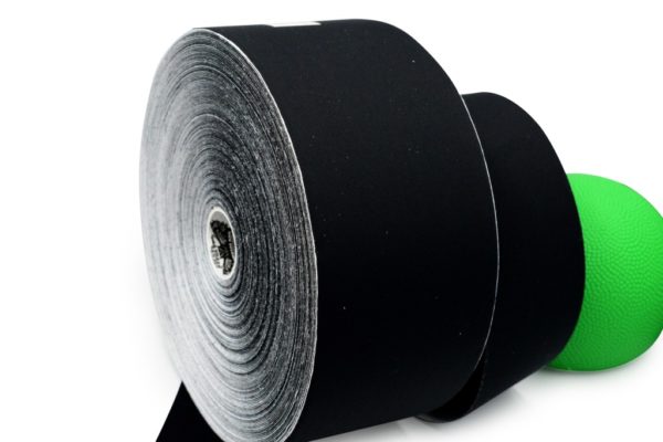 Biomechanical Tape - Athlos Supreme - 7.5 cm x 32 m - Special Edition for SPORTS & Performance by Rockford Kinesiology - Black Color