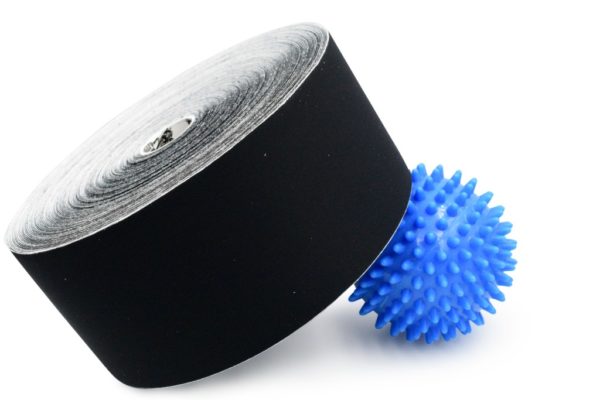 Biomechanical Tape - Athlos Supreme - 7.5 cm x 32 m - Special Edition for SPORTS & Performance by Rockford Kinesiology - Black Color