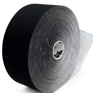 Biomechanical Tape - Athlos Tape - 5 cm x 32 m - Special Edition for SPORTS & Performance by Rockford Kinesiology - Black Color