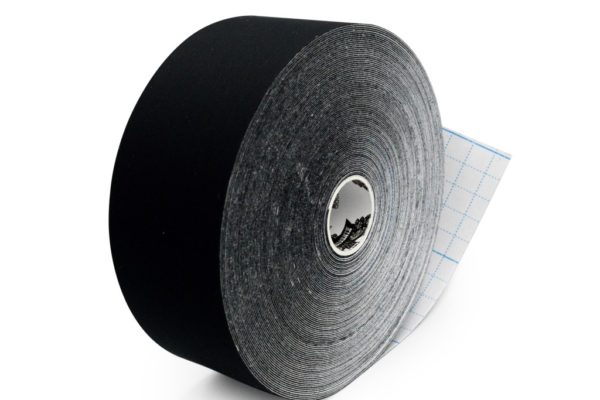 Biomechanical Tape - Athlos Tape - 5 cm x 32 m - Special Edition for SPORTS & Performance by Rockford Kinesiology - Black Color