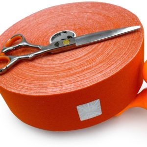 Cotton Therapeutic Tape - Orange Color - Big Roll Kinesiology Tape 5cm x 32m by Rockford Kinesiology