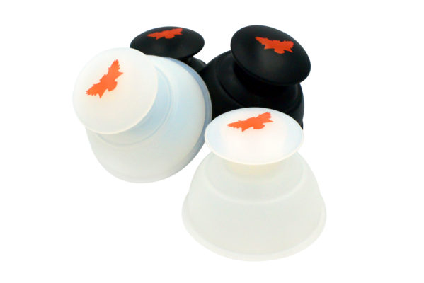 Silicone Cupping for Therapy - Extra Efficiency by Rockford Kinesiology - Set of 4 Cups