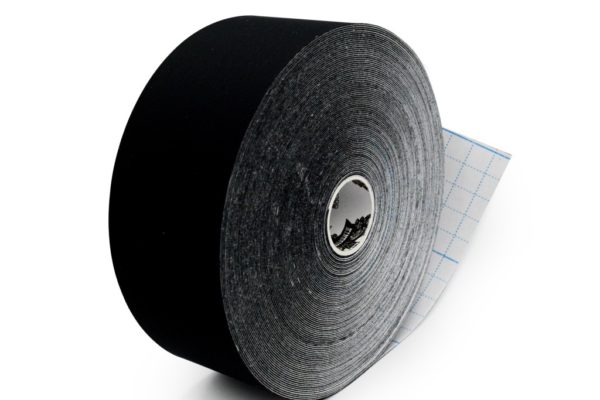Biomechanical Tape - Athlos Tape - 5 cm x 32 m - Special Edition for SPORTS & Performance by Rockford Kinesiology - Black Color