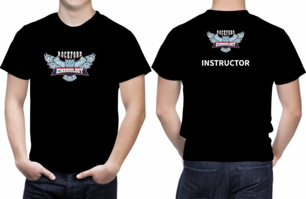 Tricou RockT-shirt with Rockford Kinesiology Logo INSTRUCTOR- 100% Cotton ford Kinesiology